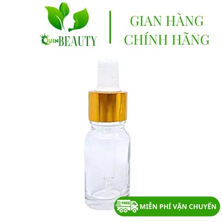 Lọ thủy tinh có đầu bóp 5ml lọ chiết mỹ phẩm 5ml có đầu mút