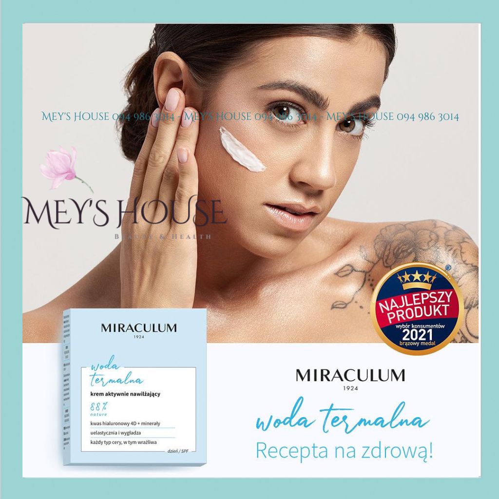 Kem Dưỡng Da Ban Ngày Miraculum Thermal Water Active Cấp Ẩm Chống Nắng 50ml