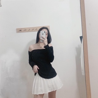 Áo Thun Nữ Tay Dài Trễ Vai Layla Top