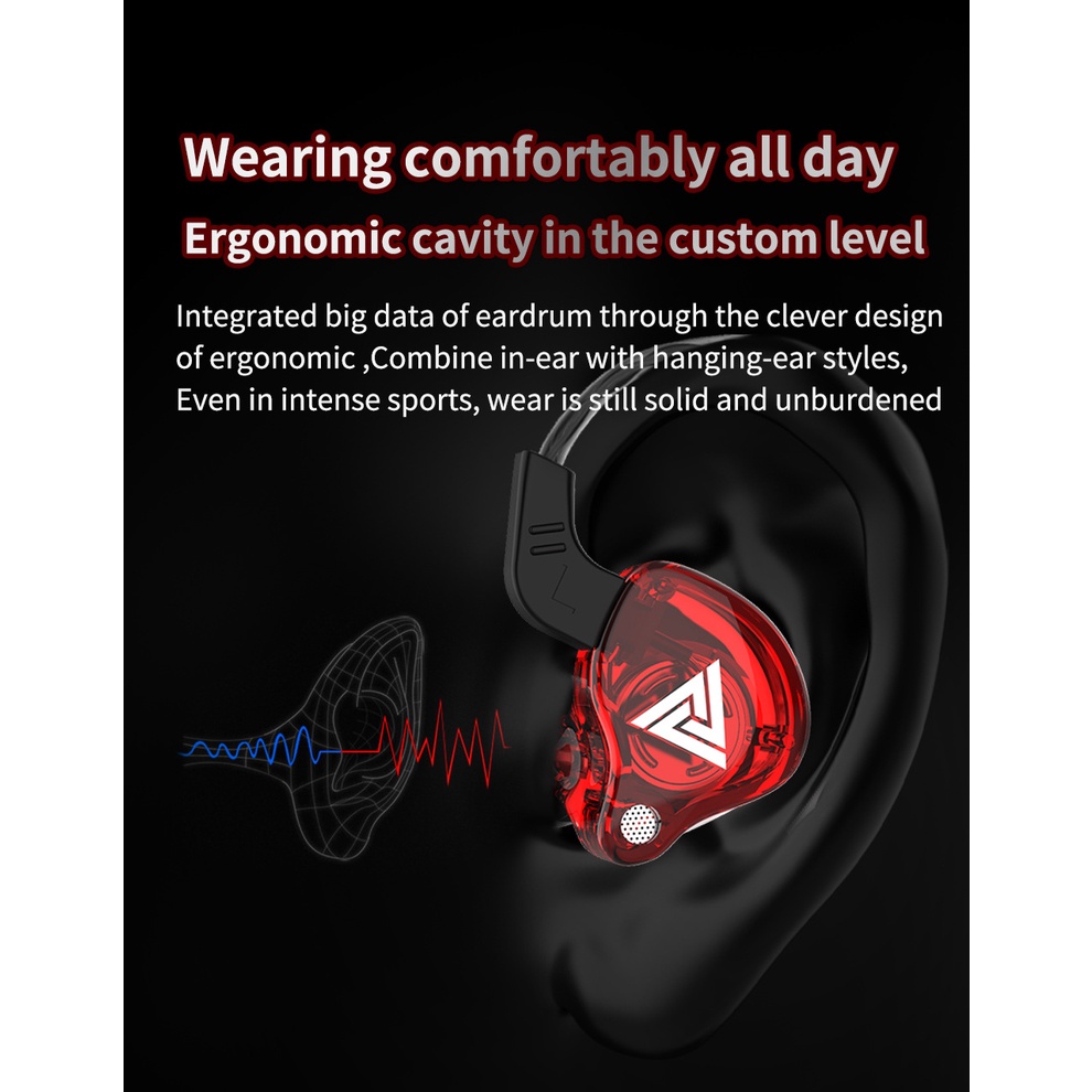 NUOWA  Tai Nghe Chống Ồn QKZ AK6 PRO Bass Siêu Khủng, Âm Thanh Cực Đỉnh, Nghe Nhạc Chơi Game Đỉnh Cao, XSmart