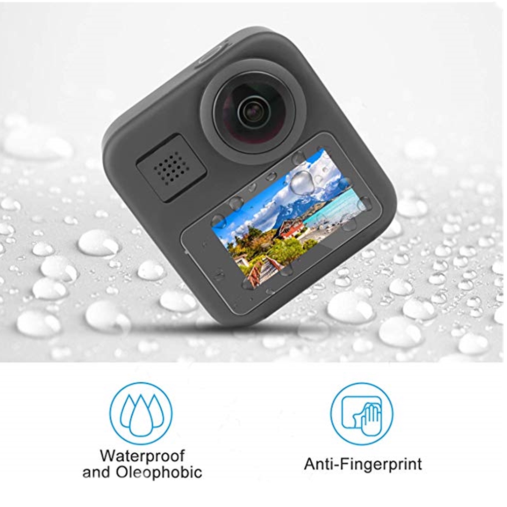 Kính cường lực bảo vệ màn hình LCD + ống kính cho camera Gopro Max