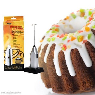 Máy Tạo Bọt Cafe, Đánh Trứng Mini