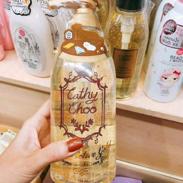 ✨ SỮA TẮM CATHY CHOO VÀNG 24K ACTIVE GOLD FRAGRANCE SHOWER GEL 
Xuất xứ: Karmart Thái Lan