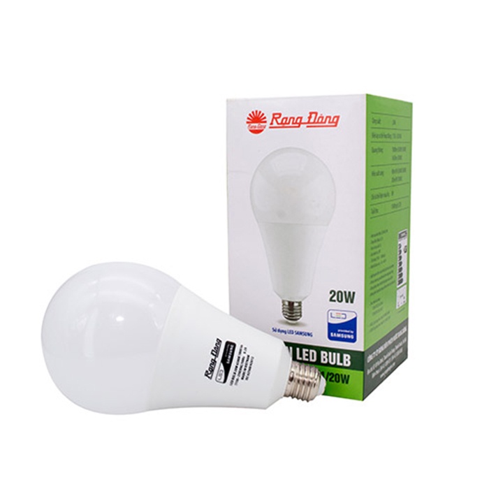 Bóng Đèn LED Bulb Rạng Đông 3W, 5W, 7W, 9W, 12W, 15W, ChipLED SAMSUNG