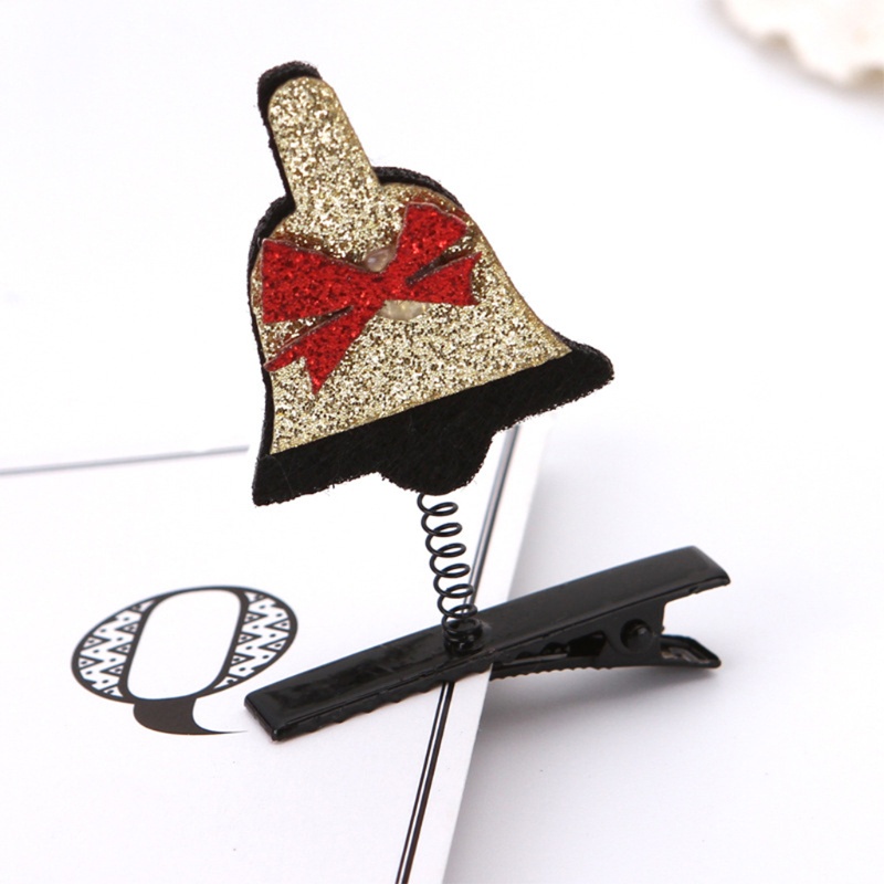 Kẹp Tóc Hình Nón Giáng Sinh Dễ Thương