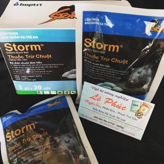Thuốc diệt chuột Storm 20 viên