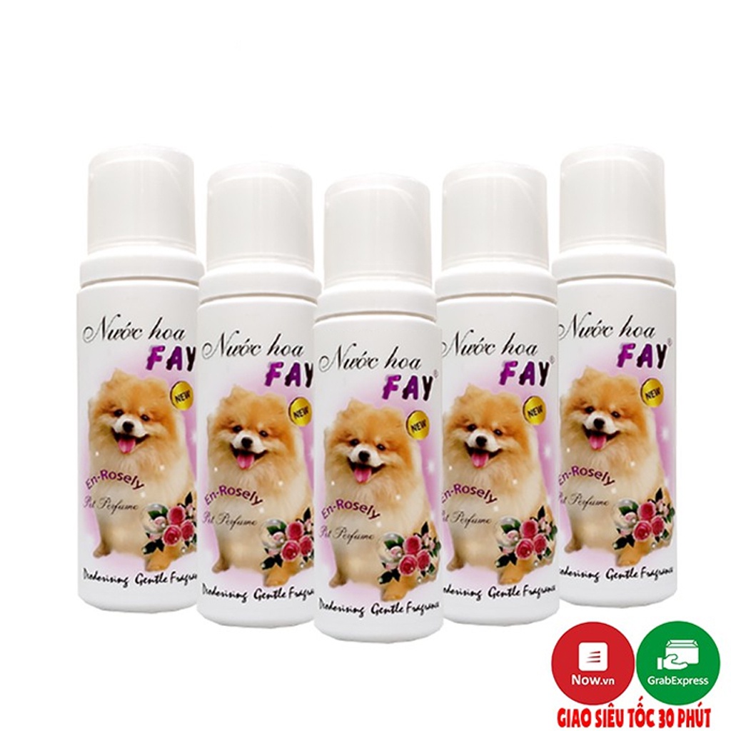 Nước hoa Fay 90ml dành cho thú cưng - CutePets Phụ kiện chó mèo Pet shop Hà Hội  - Lida Pet Shop