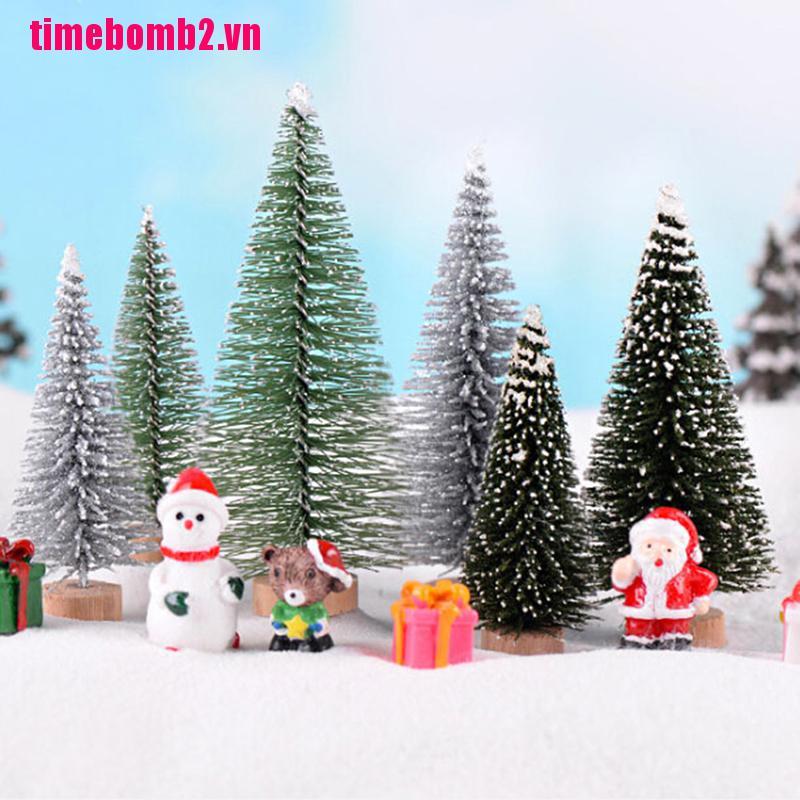 Bộ 3 Cây Thông Mini Trang Trí Giáng Sinh