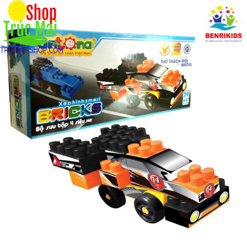 Bộ Đồ Chơi Xếp Hình Siêu Xe Antona(Hàng Việt Nam)