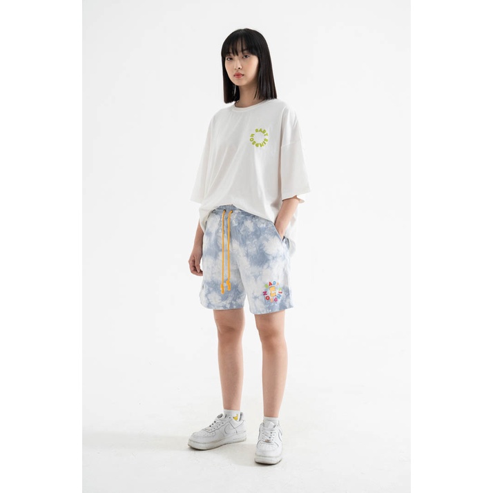 Quần Shorts BOO Unisex Dáng Rộng In Graphic Bart The Simpsons BZL
