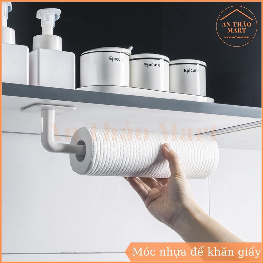 Móc Treo Khăn Giấy Dán Tường Tiện Dụng