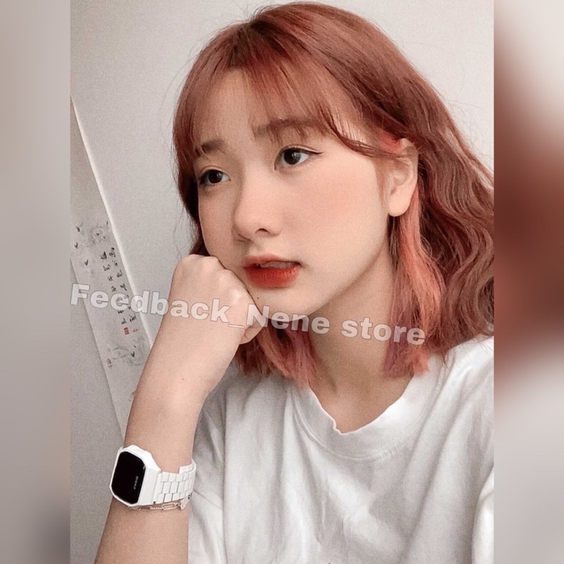 Đồng hồ CU-White nữ dây thép màu trắng kiểu dáng dễ thương cho tuổi teen | BigBuy360 - bigbuy360.vn