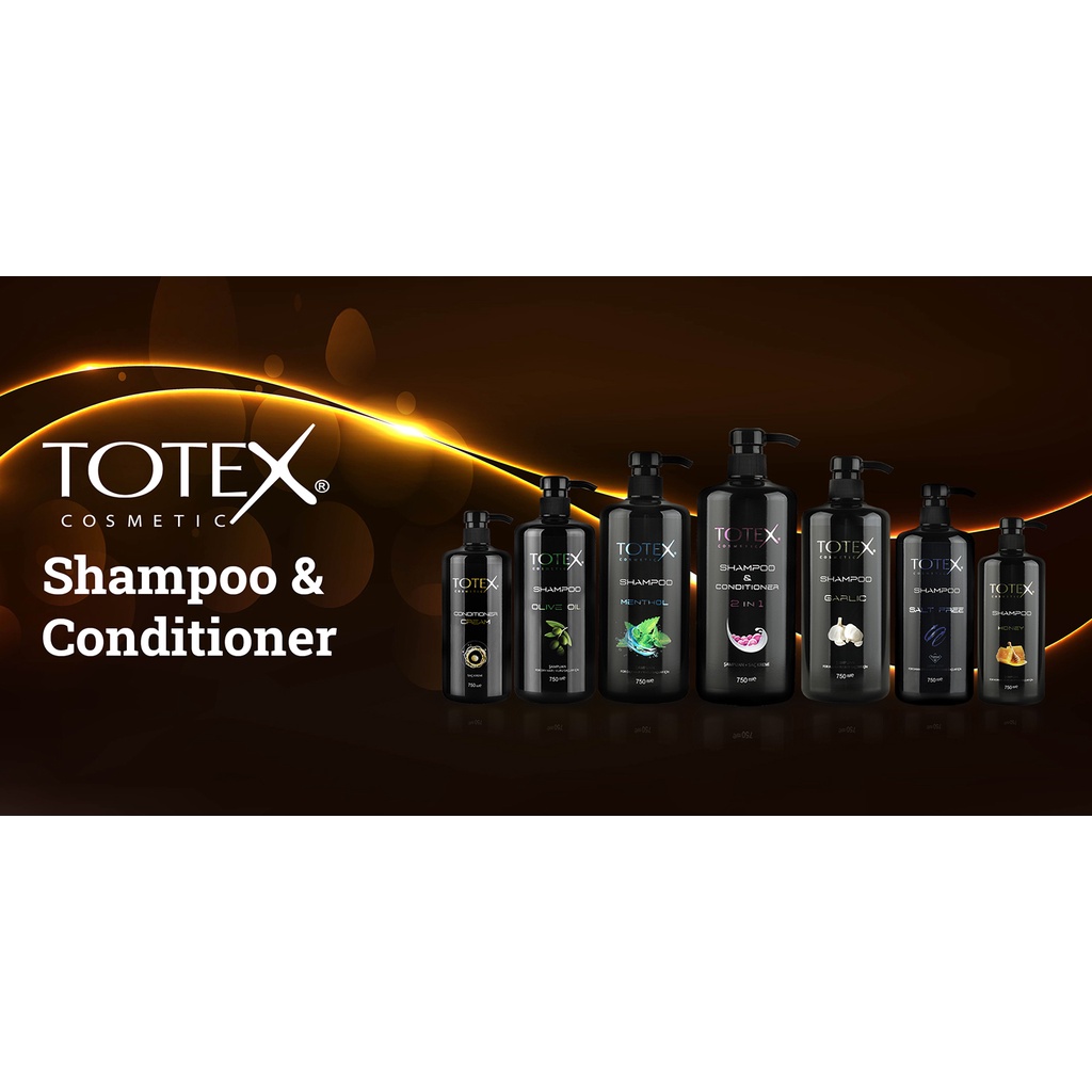 [ĐỌC KỸ MÔ TẢ] Dầu gội xả phục hồi cao cấp Totex Shampoo + Conditioner 750ml (Thổ Nhĩ Kỳ)