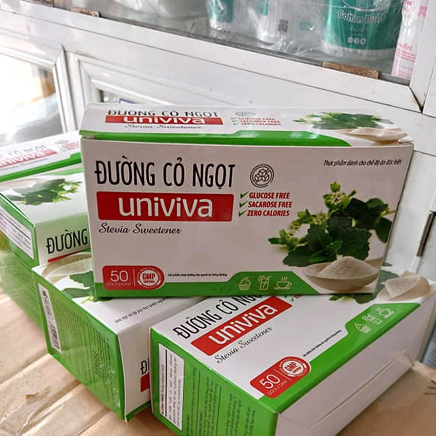 Đường cỏ ngọt UniViva - đường ăn kiêng, không cung cấp glucose, không làm tăng đường huyết, ít calo