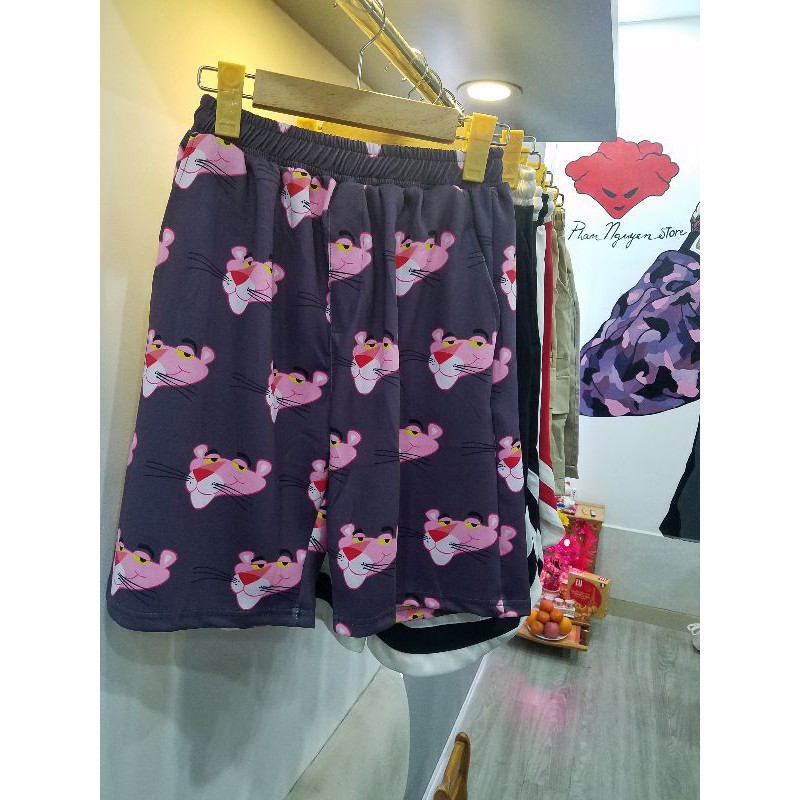 Quần Short Pink Panther Báo Hồng