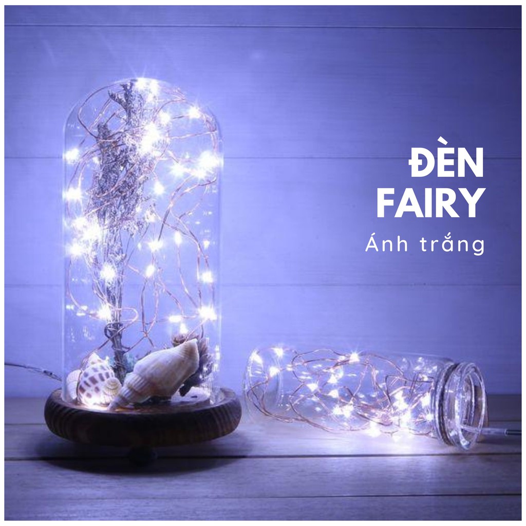 Đèn LED Fairy đèn đom đóm trang trí nhà cửa chạy pin A3 với 4 màu lựa chọn