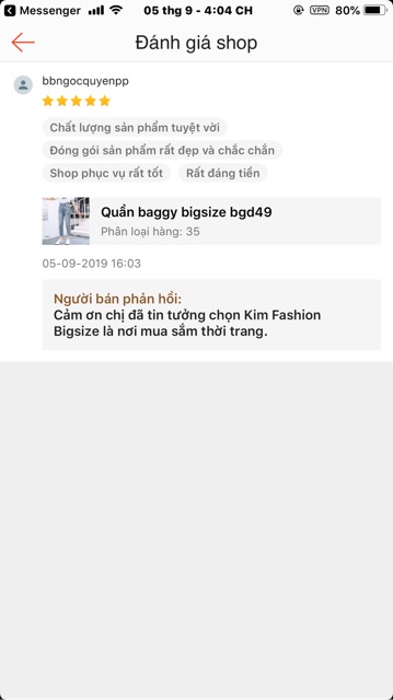 Quần baggy bigsize Kimfashion, quần ống rộng bigsize BGD49 Từ 60-90kg