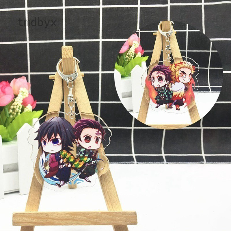 Tmdbyx Móc khóa hình nhân vật trong anime Demon Slayer