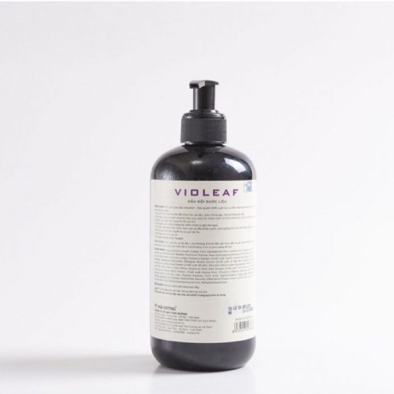 dầu gội dược liệu violeaf 100ml - loại bỏ gàu ngứa - ngăn ngừa rụng tóc - sao thái dương