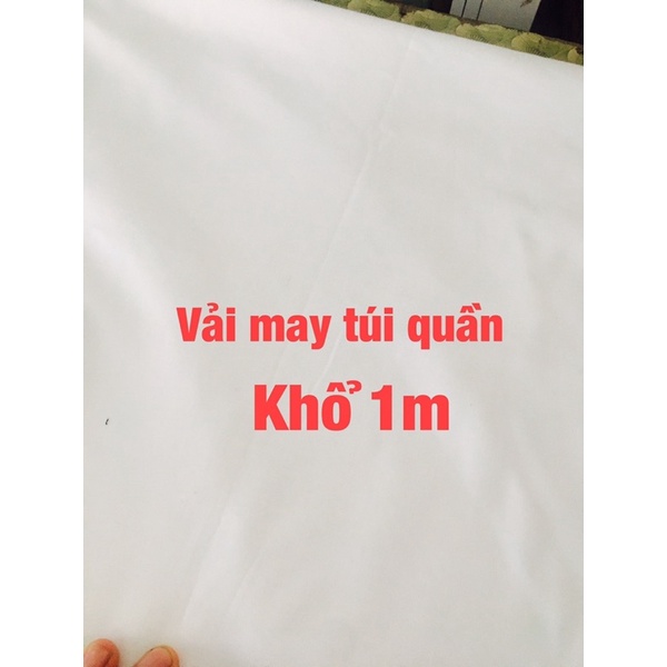 1m vải may túi quần vải,vải lót trong áo loại đẹp