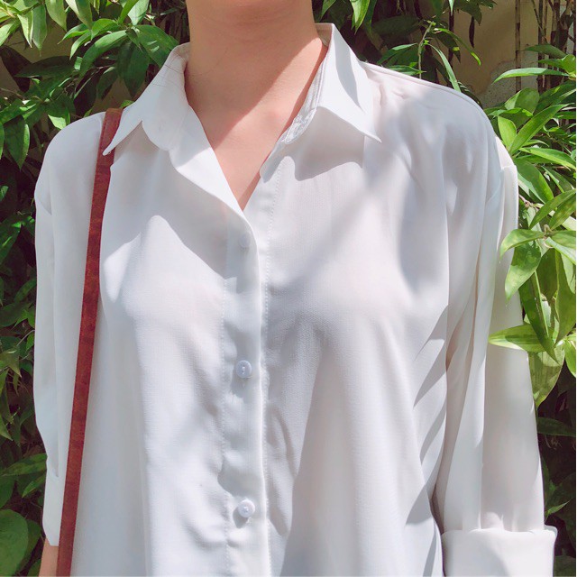 [Có size đại ngực &lt;118cm] SƠ MI NỮ OVERSIZE