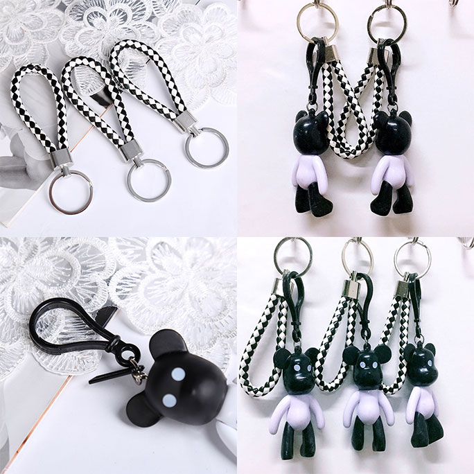 Móc Khóa Mặt Gấu PS1005 Đơn Giản Dễ Thương