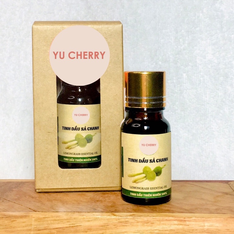 YUCHERRY | Tinh Dầu Sả Chanh Thiên Nhiên 10ml