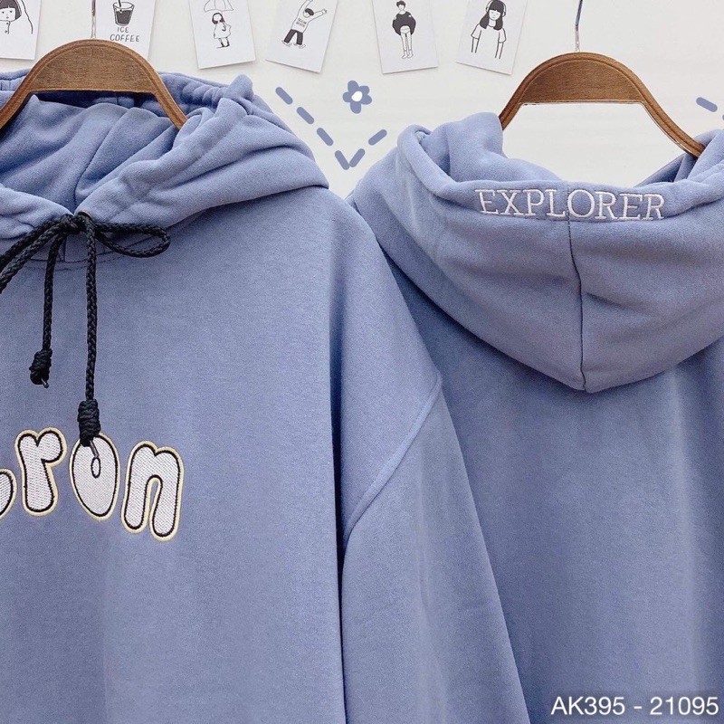 Áo Hoodie Nỉ Tay Phồng Cánh Dơi UNISEX Nỉ Bông Dày Dặn Hàng QC Áo Hoodie Nữ Nỉ Ngoại SWEATER Nữ ERON - AK3395 | BigBuy360 - bigbuy360.vn