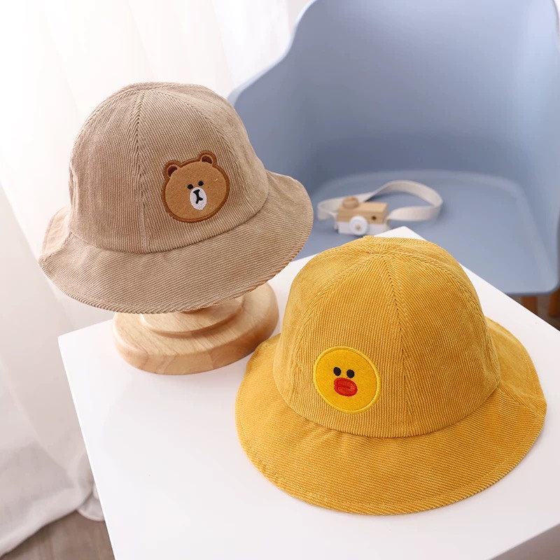 Mũ cho bé gái bé trai Lavia size từ 1 đến 7 tuổi, nón bé gái họa tiết dễ thương đáng yêu