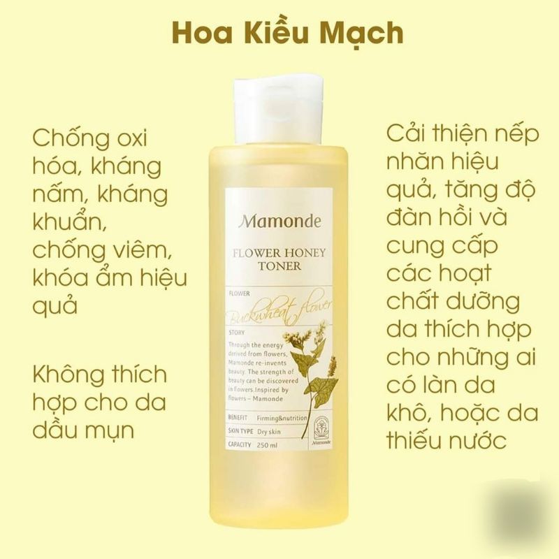 [CHÍNH HÃNG] SET nước hoa hồng mini Mamonde toner 5 chai 25ml