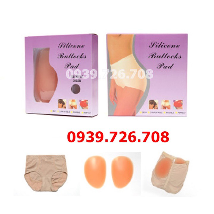 VỀ HÀNG-Quần độn mông nữ ❤️ Quần độn mông silicon dày 10 mm & 20 mm nâng mông đẹp tự nhiên Silicone Buttocks Pad