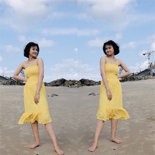 Đầm đuôi cá tôn dáng,eo thon