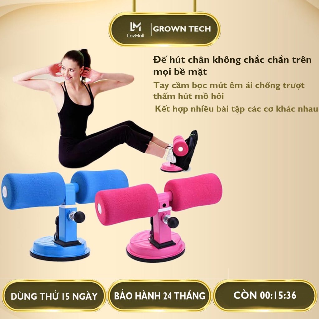 Dụng cụ tập gym tập bụng tập cơ bụng chân mông có đế hít chân không tại nhà dụng cụ tập thể dục đa năng dễ sử dụng