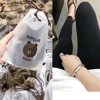 Quần legging gấu brown, quần legging