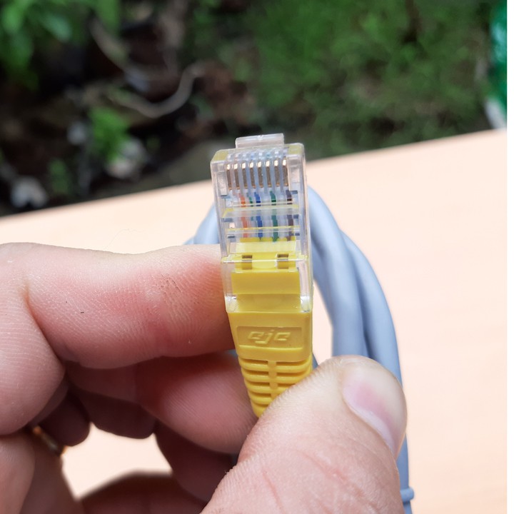 Dây cáp mạng đúc sẵn 2 đầu RJ45 CAT5E dài 1,2m - Dây mạng kết nối LAN bấm sẵn 2 đầu