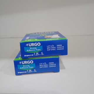 BĂNG DÍNH LỤA URGO Urgosyval 1,25cmx5m