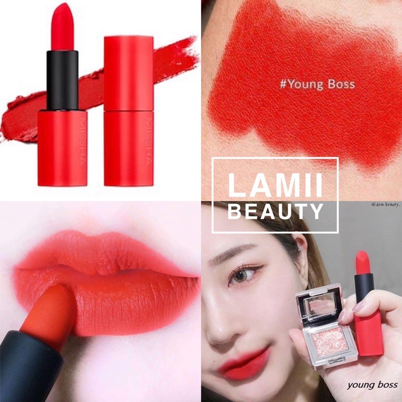 SON THỎI MISSHA DARE ROUGE VELVET LIPSTICK