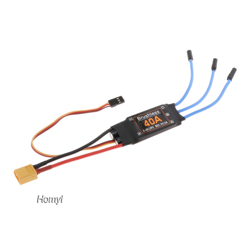 Esc Không Chổi Than 40A Cho Máy Bay Điều Khiển Từ Xa