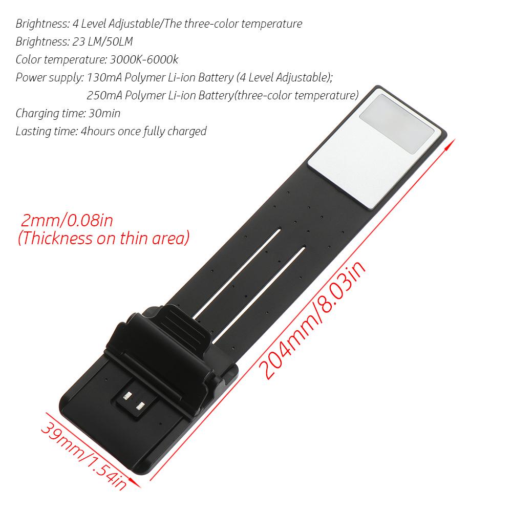Đèn LED Đọc Sách Linh Hoạt Điều Chỉnh Được