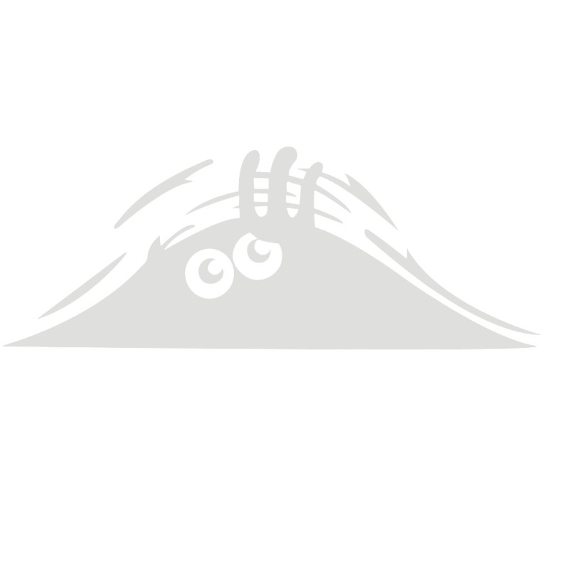 Miếng Dán Trang Trí Ngoại Thất Xe Hơi Chống Nước Hình Quái Vật Nhiều Màu Sắc