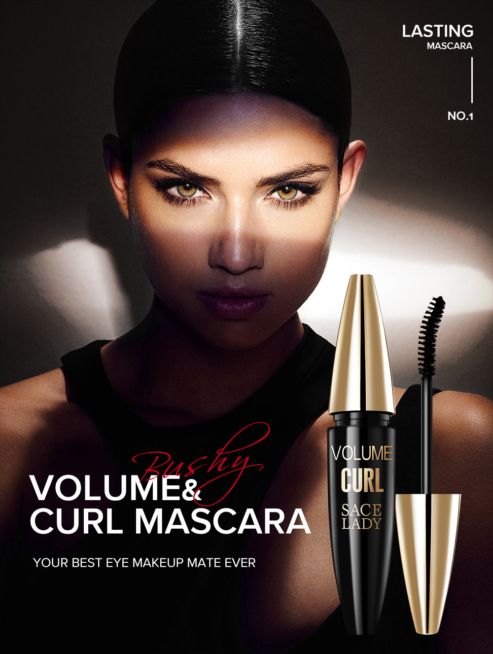 (Hàng Mới Về) Mascara Chuốt Mi Cong Dày Không Thấm Nước Và Mồ Hôi Lâu Trôi Chống Nhòe Sace Lady Sl347 | BigBuy360 - bigbuy360.vn