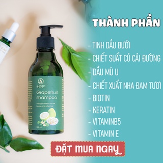 Dầu gội bưởi kích thích mọc tóc, làm giảm gàu, ngừa rụng tóc, giúp tóc bóng mượt tự nhiên DECO