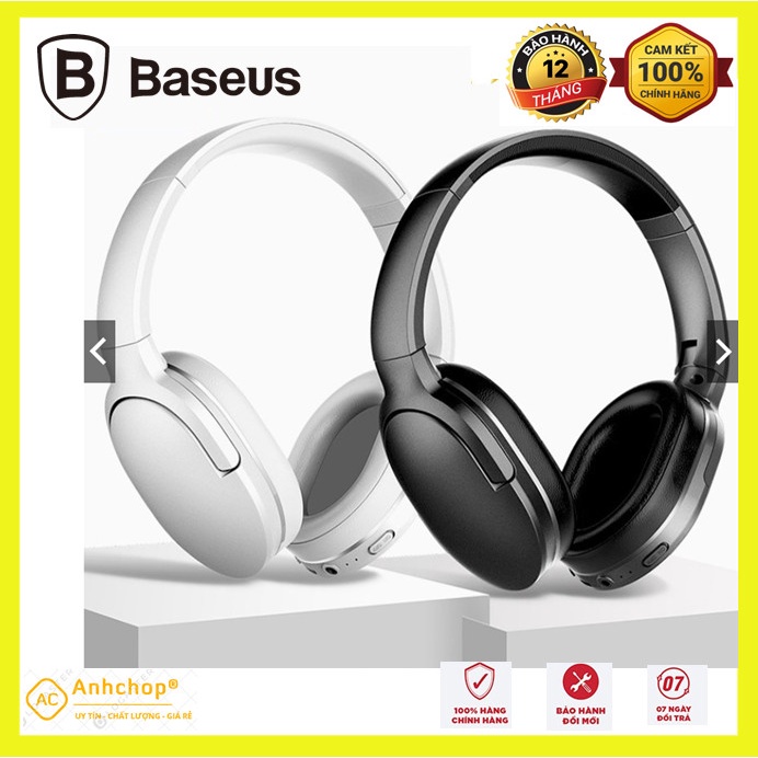 Tai nghe chụp không dây Baseus Encok D02 Pro Bluetooth 5.0 ( Chính Hãng Ủy Quyền Phân Phối )