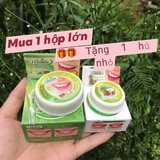 Kem Đánh Trắng Răng Herbal Clove Toothpaste Thái Lan 25g - Tặng Kèm Hộp Nhỏ