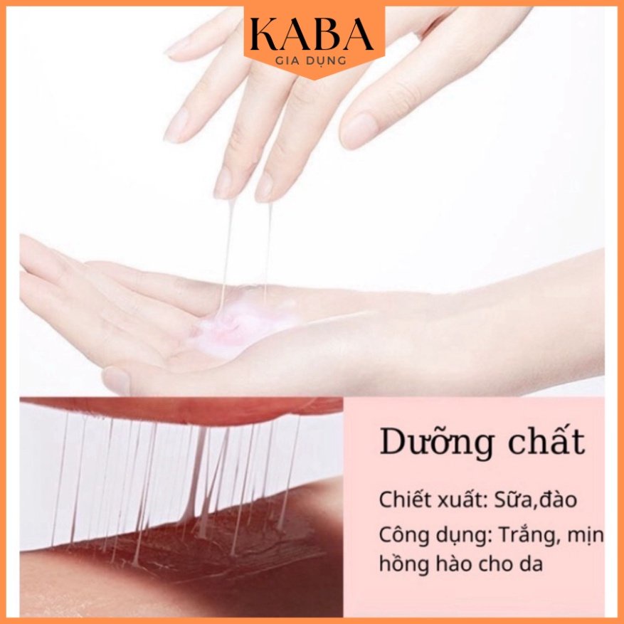 Mặt nạ ngủ VENZEN chiết xuất quả đào protein dưỡng ẩm se khít lỗ chân lông không cần rửa KABA