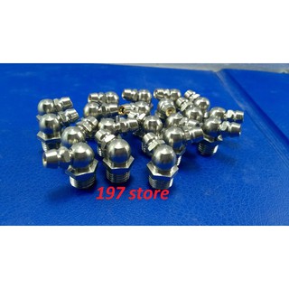 10 Chiếc Đầu Bơm Mỡ Bò thẳng cong phi 10 8 6
