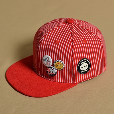 Mũ lưỡi trai kẻ sọc cho bé