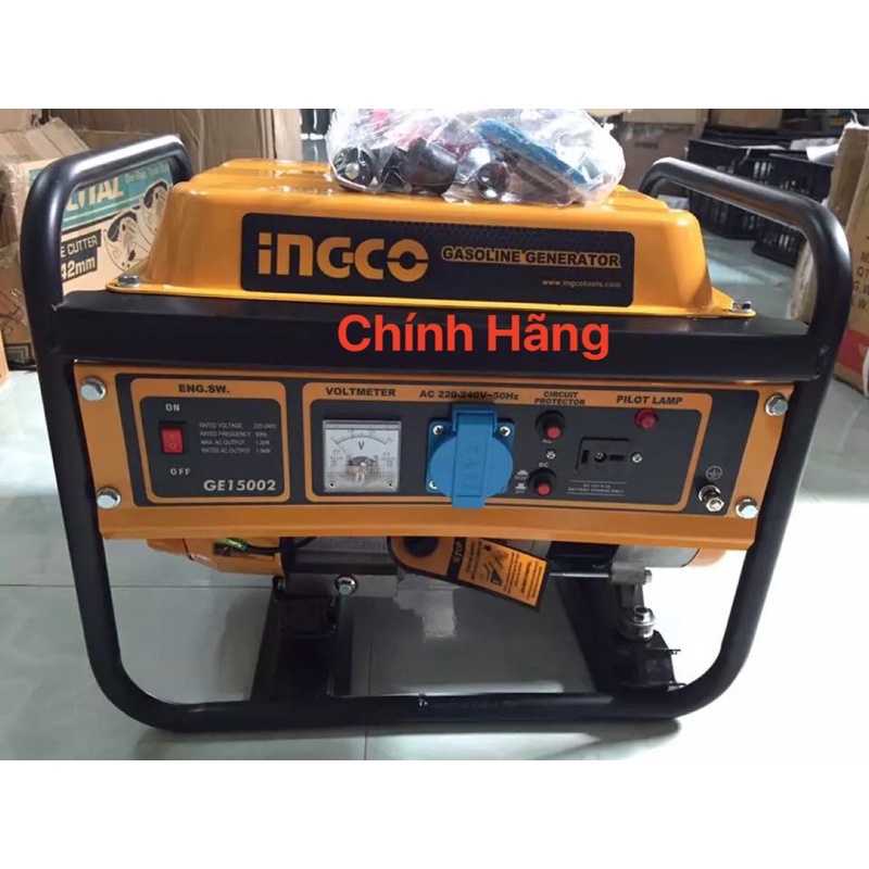 INGCO Máy phát điện dùng xăng 1.2 KW GE15002  (Cam kết Chính Hãng 100%)