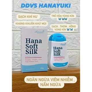 Dung dịch vệ sinh phụ nữ hana soft silk