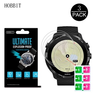 YIFILM Set 3 Phim Nano Trong Suốt Dán Bảo Vệ Màn Hình Đồng Hồ Thông Minh SUUNTO 7 SUUNTO7 Chống Trầy Và Chống Thấm Nước